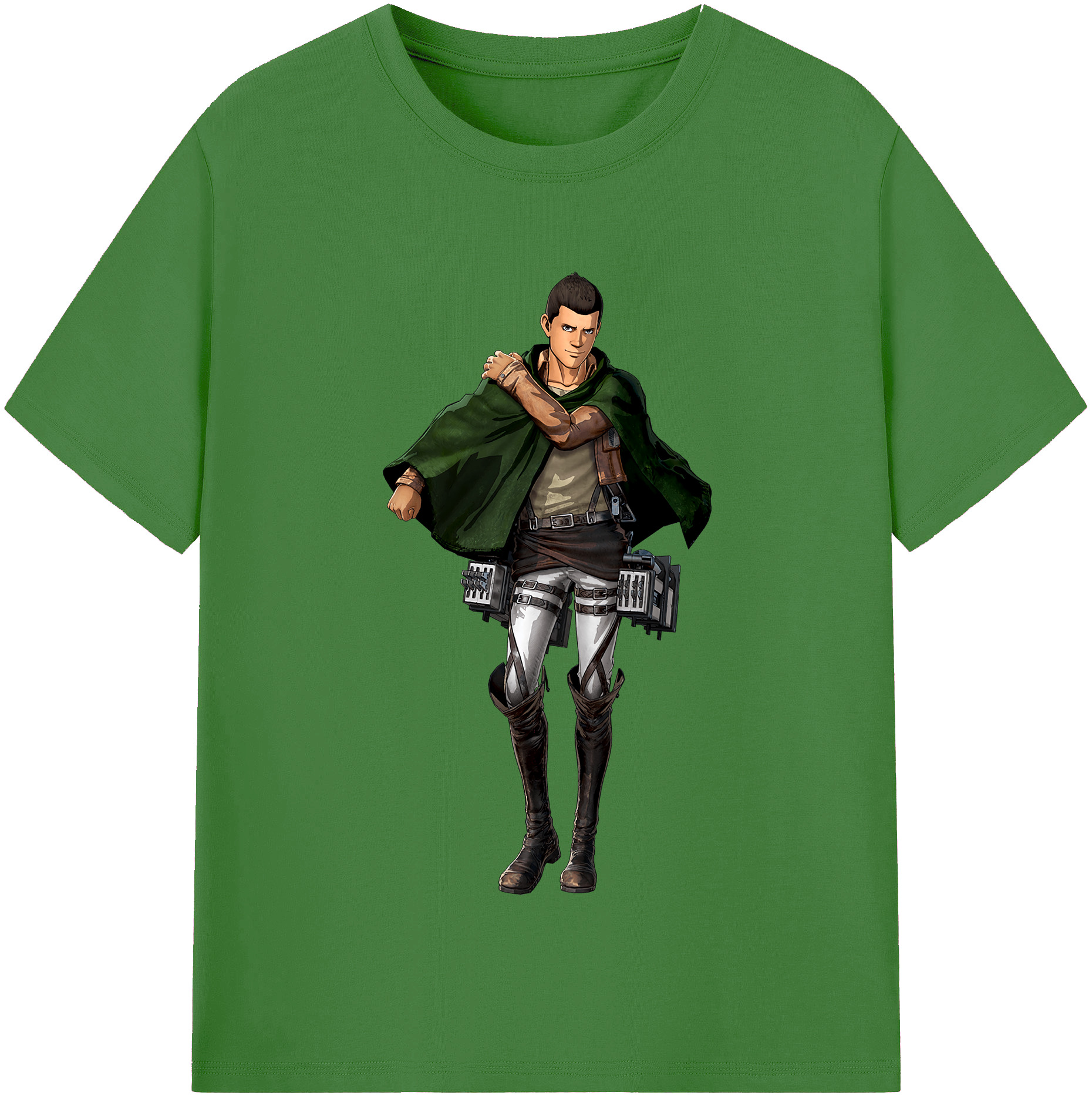 （画像用） 進撃の巨人 Attack on Titan レディースカジュアルプリントTシャツ（綿100％）